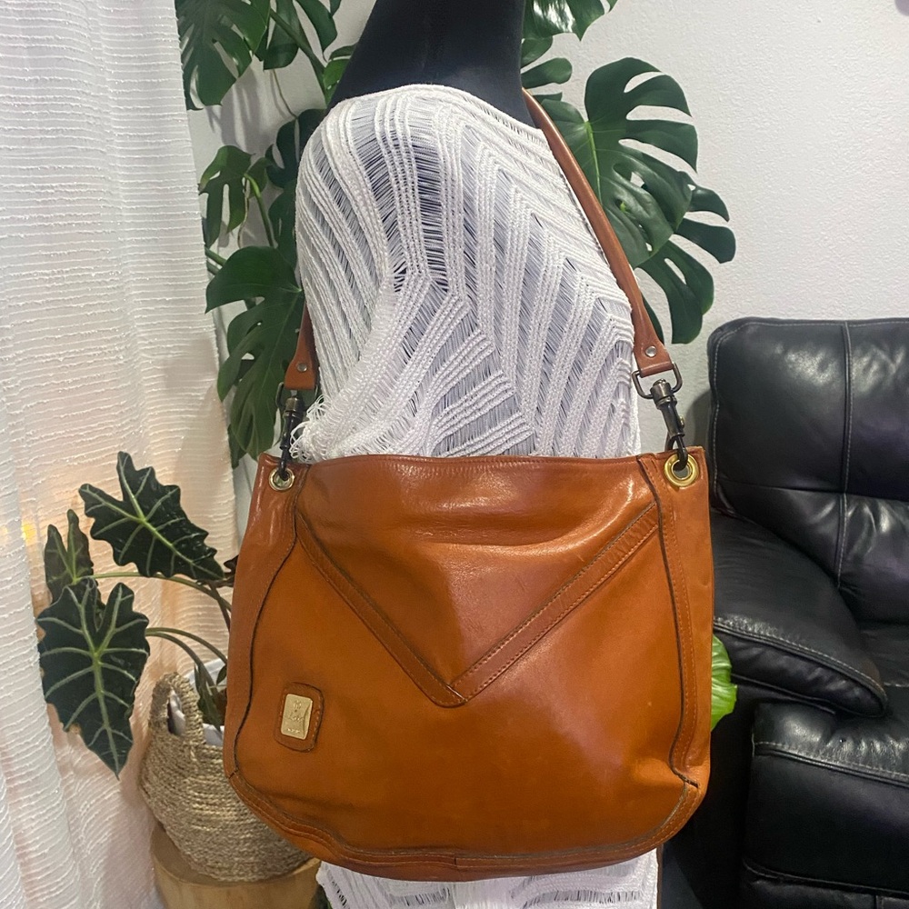 Lobo Madrid Tan Hobo Madrid Leather Purse